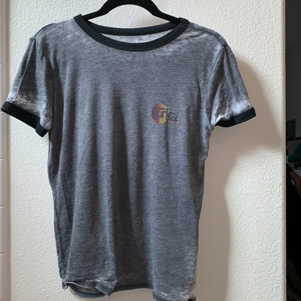 hurley gray tee
